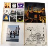 PINK FLOYD; four LPs to include 'A Nice Pair' with inner sleeves, with EMI Records on label rim ,