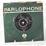 PAUL MCCARTNEY, GEORGE HARRISON & CILLA BLACK; a 45rpm single 'Paperback Writer/Rain', 1966,