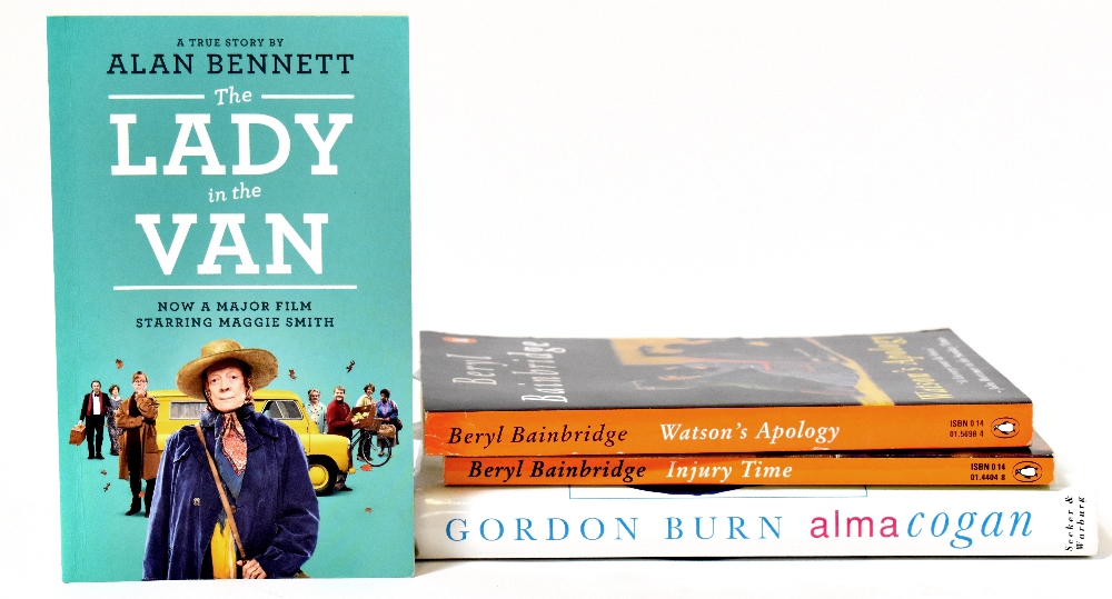 Withdrawn Four signed books, Gordon Burn; 'Alma Cogan', signed to the title page by Gordon Burn,