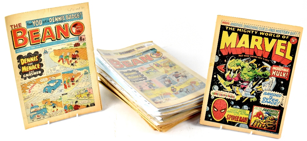 Withdrawn Various comics to include eighteen copies of 'The Beano',
