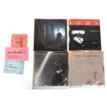 Eight items to include Tigerlily single, three singles by John Foxx,