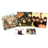 THE BEATLES; a 'Sergeant Pepper's Lonely Hearts Club Band' gatefold copy including cut-outs,