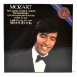 A boxed set by Murray Perahia 'Mozart', thirteen LPs with booklet.