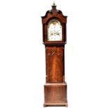 Butler of Bolton; a 19th century mahogany eight-day longcase clock,