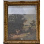 JAMES EDWIN MEADOWS (British, 19th century); oil on canvas,
