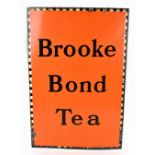 An original advertising enamelled sign 'Brooke Bond Tea', 76 x 51cm.Additional InformationRusting,