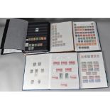 Mixed collection of mainly European stamps. one book with >300 GB stamps, one book of >600 German