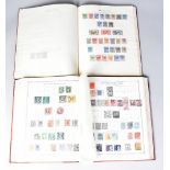 GB & Commonwealth collection in old SG Ideal albums with >2,000 mint & used stamps. Much material