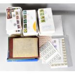 World collection in 4 mainly sparsely filled albums incl. early GB and USA, various mint sheets