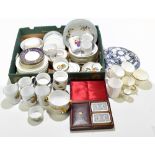 ROYAL WORCESTER; a part 'Evesham' pattern dinner service together with further part services