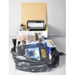 GB large collection of GDCs, presentation packs &  prestige stamp packs in album, box, bag. Many