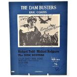 TV AND FILM, 'THE DAMBUSTERS'; a music score bearing the signatures of Eric Coates,