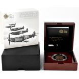 A Royal Mint '7th Anniversary of the Battle of Britain 2015 UK 50p Gold Proof Coin',