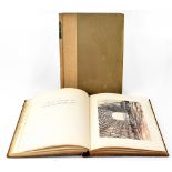 Two volumes of 'The Western Front: Drawings by Muirhead Bone',