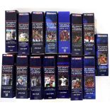 Twelve Sky Sports Football Yearbooks edited by Glenda Rollin and Jack Rollin,