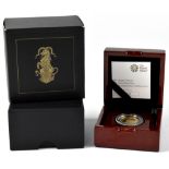 A Royal Mint 'The Queen's Beasts: The Yale of Beaufort 2019 UK Quarter Ounce (£25) Gold Proof Coin',