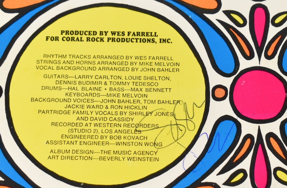 TV AND FILM, 'THE PARTRIDGE FAMILY'; a gatefold record with numerous signatures to the inner sleeve. - Image 3 of 3