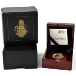 A Royal Mint 'The Queen's Beasts: The Unicorn of Scotland 2019 UK Quarter Ounce (£25) Gold Proof