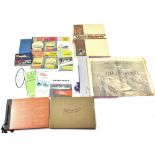 A collection of maritime ephemera to include an official programme for 'Cunard White Star Launch of