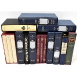 FOLIO SOCIETY; a collection of history related books in original slip covers,
