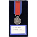 The Waterloo Medal 1815 officially impressed to Private Robert Douglas 71st Regiment of Foot (The