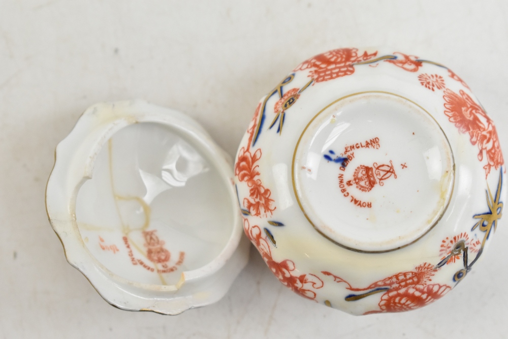 A collection of 19th century and later ceramics and glass including a hallmarked silver mounted - Bild 3 aus 6