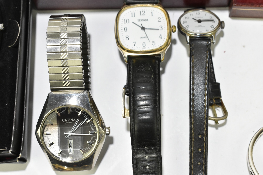 A collection of watches including a gentleman's Rotary wristwatch with Roman numerals dial and - Image 6 of 9