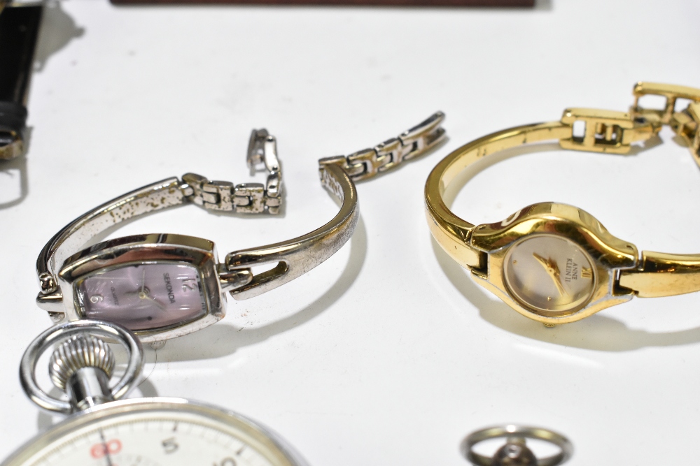A collection of watches including a gentleman's Rotary wristwatch with Roman numerals dial and - Image 7 of 9