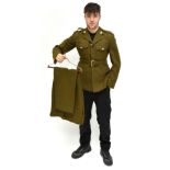 A 1960s military number two dress jacket and trousers with stitched label for Hepworths Ltd and