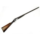 ***SECTION 2 SHOTGUN LICENCE REQUIRED*** CARR BROS; a 12 bore side-by-side hammer gun, the 30"