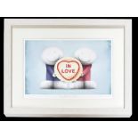 DOUG HYDE (born 1972); pencil signed limited edition print, 'Together in Love', 52 x 68cm, framed