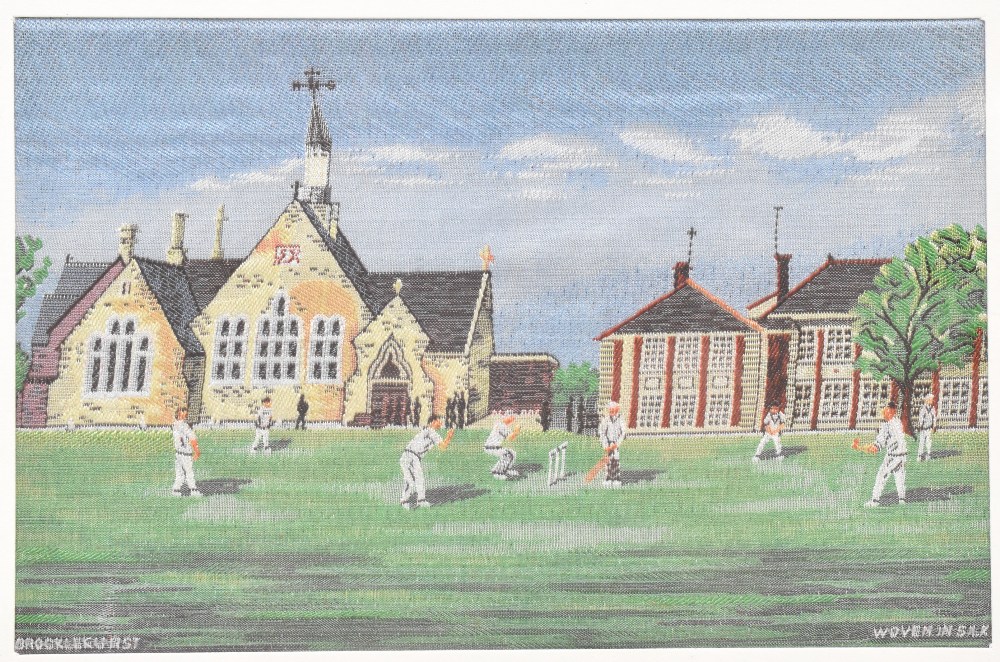 Two Brocklehurst Macclesfield woven silk pictures comprising The King's School, Macclesfield and - Image 3 of 4