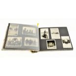 GERMAN WWII INTEREST; an Air Defence Regiment photograph album, approximately 97 original shots