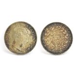 A William IV East India Company one rupee, 1855.