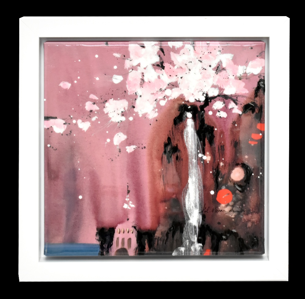 DANIELLE O'CONNOR AKIYAMA (born 1957); signed limited edition print on canvas, 'Painted Dreams I',