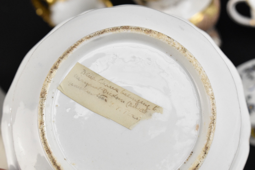 A collection of 19th century and later decorative ceramics including an English Porcelain slop bowl, - Image 5 of 8