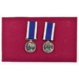 Two Royal Navy Long Service & Good Conduct Medals, the Victorian example awarded to John Morley