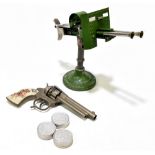 ASTRA; a pom pom gun in original box together with a Mondial Pecos Bill toy cap gun (2).Additional