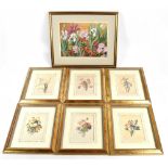 THE FAIREST FLOWERS OF PIERRE-JOSPEH REDOUTÉ; five limited edition botanical lithographs issued by