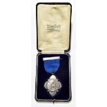 A Hundred of Salford Humane Society Medal, cruciform style presented to John Worsencroft November