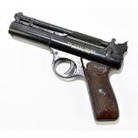 WEBLEY; 'The Premier' air pistol, stamped 'Webley & Scott Ltd Birmingham', no. 608 (or 809).