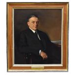 SIR OSWALD HORNBY JOSEPH BIRLEY MC RA ROI (1880-1952); oil on canvas, portrait study, 'The Hon.