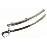 THOMAS GILL OF BIRMINGHAM; a British 1796 pattern Light Cavalry trooper’s sabre with steel stirrup