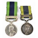 Two George V India General Service Medals with 'North West Frontier 1930-31' clasps awarded to