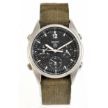 SEIKO; an RAF Air Crew military issued wristwatch worn by the vendor when serving as a fighter pilot
