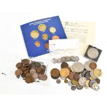 A collection of 18th century and later British and international mixed denomination coinage