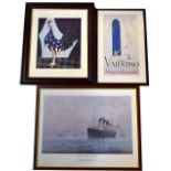 Twelve various black and white and colour reproduction prints including John Sloane,