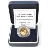 WESTMINSTER MINT; 'The 2008 Guernsey Gold Proof £25 Coin', limited edition of 995,