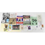 FOOTBALL; a large collection of ephemera including photographs, newspaper articles,