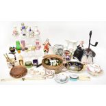 A quantity of various collectibles to include ceramics and glassware,